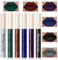 Likesing 6 Stück Schwarzer Lippenstift Set 24 Stunden Halt Lipgloss Matte Black Lipstick Lip Gloss Long Lasting Schwarz Lippenstift Lip Balm Lipgloss Halloween Geschenk Make up Damen Frauen