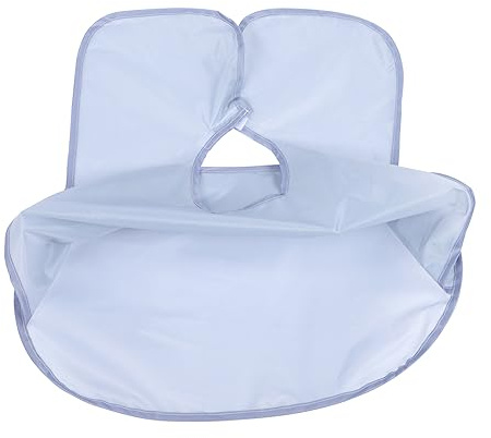 Healeved Bartfangschürze für Bartpflege und Rasur aus Polyester Faltbar und Praktisch als Haushaltsrasierschürze für Vater und Männliche Freunde Beim Waschbecken