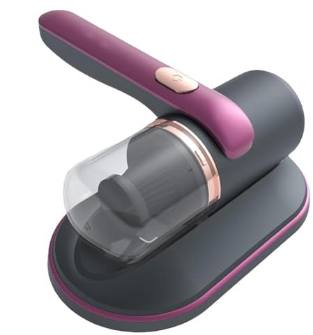 Mattress Vacuum - Cordless Bed Vacuum | 10KPa Powerful Suction for Deep Cleaning | Handheld Mattress Vacuum for Bed Sheets, Pillows & Couches | Ideal for Home & Upholstery Cleaning