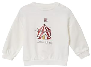 s.Oliver Sweatshirt im Loose Fit mit Glitzer-Frontprint