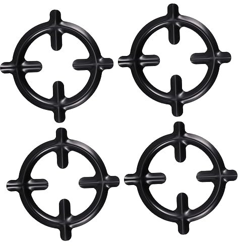 Homoyoyo 4 Pack Pot Trivets Gas Stove Rack Pot Induction Holder Stove Top Racks
