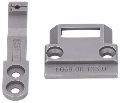 Resefinem Edelstahlnadelplatte und Vorschubzahn für Durkopp Adler 691 Nähmaschinen Ersatzteile Modell 0069001330 K069210180 Professionelles Nähgerätezubehör Accessoires