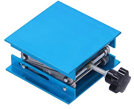 Tabelle Laborstand, Laborinoptionsplattform Aluminiumoxid Lifter Wissenschaftliche Scherenlifttische Zubehör Mm Jack 4x4in A UM für Objekte oder Instrumente in der Mittelschule