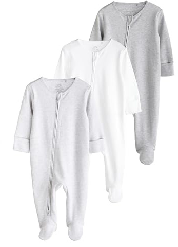 NEXT Baby 3er-Pack Schlafanzüge aus Baumwolle
