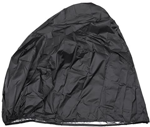 UPKOCH Ropa y fundas para el coche. cortacésped sol Cubrir cubierta para protección ultravioleta tractor protector de cubierta exterior cubierta impermeable del vehículo Negro