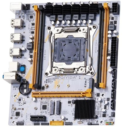 Set scheda madre X99 Kit processore LGA 2011-3 E5 2650 V4 con memoria RAM DDR4 ECC da 16 GB SATA3.0 USB 3.0 NVME M.2(Motherboard+CPU)