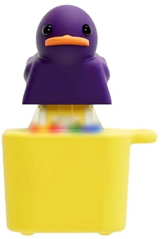 Limtula Rechargeable Quacking Ducks Keychain Ducks Keychain with LED Light Feature and Funny Quacking Sound Keyboard Fidgets Clickers Light Up