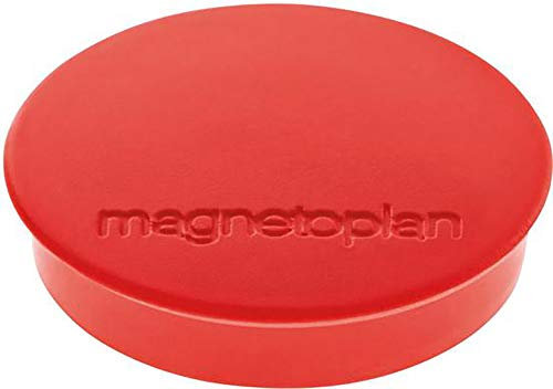 Format 4013695011011 – Magnet D30 mm VE10 Haftkraft 700 g rot