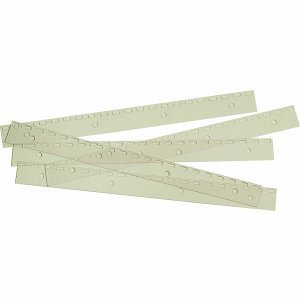 Ibico Abheftstreifen ibiStrip 34 Ringe transparent VE=100 Stück