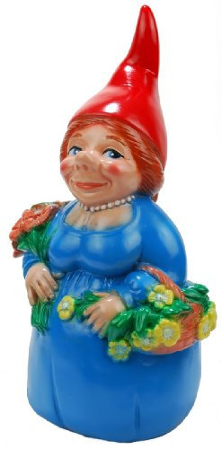 Frankenland Design Gartenzwergfrau, ca. 34 cm hoch