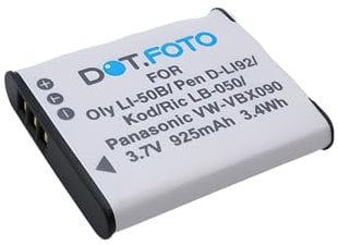 Dot.Foto LB-050, LB-052 Premium 3.7v / 925mAh Rechargeable Battery for Kodak PixPro FZ102, FZ151, FZ152, FZ201, SL10, SL25, SPZ1