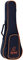 Ortega Guitars Economy Series Bag - Konzert Ukulele Tasche - Höhe 62 cm - Mit Schultergurten - Nylon, Schwarz (OUBSTD-PINE)