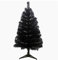 Künstlicher Weihnachtsbaum mit Kunststoffständer, 90 cm, Schwarz
