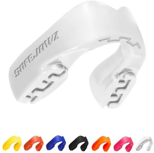 SAFEJAWZ Sport Zahnschutz Erwachsene und Kinder Sport Mundschutz Für alle Vollkontakt-Sportarten einschließlich Rugby, Kampfsport, Kickboxen, Hockey & Boxe