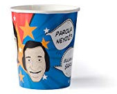 Lot de 1000 gobelets en carton à double paroi avec logo personnalisé 200 ml