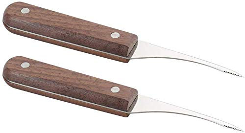 zaizai 2 Pieces Stainless Steel Potato Peeler Stainless Steel Peeler for Crab Lobster Seafood Cleaning