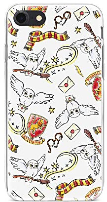 ERT Original und offiziell Lizenziertes Harry Potter Handyhülle für iPhone 7/8/ SE 2 optimal an die Form des Smartphones angepasst, Schutzhülle aus Silikon