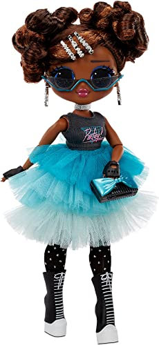 L.O.L. Surprise!- LOL OMG Present Surprise Moda Miss Glam. con 20 sorpresas temáticas, Ropa y Accesorios. Muñeca de colección niñas a Partir de 4 años, Color (MGA Entertainment 576365C3)