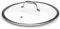 HexClad Tempered Glass Lid, 30 cm, Designed for HexClad Hybrid Cookware, Steam Vented, Dishwasher Safe