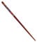 1pc Hair Stick Chopstick Wooden Flower Printed Bun Holder 18CM Long Hair Pins Womens Girls Hair Styling Accessories (Brown)