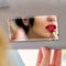 Auto Specchio Cosmetico,Auto Specchio per Trucco,Specchio Parasole Per Auto,Specchietto Di Cortesia Per Auto,Specchietto Retrovisore Interno Auto,per Visiera auto,Schienale auto