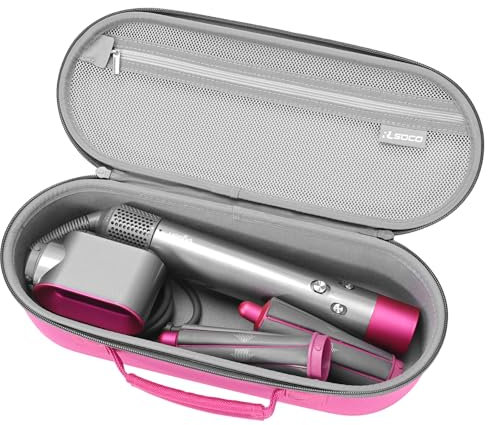 RLSOCO Custodia per Dyson Airwrap & per Nuovo Dyson Airwrap Styler - Rosa (Solo Custodia)