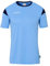 uhlsport Unisex Squad 27 Kurzarm Trikot, Skyblau/Marine, XL EU
