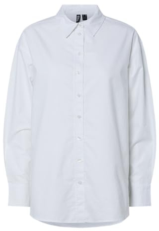 Pcpoppy Ls Oxford Loose Shirt Noos