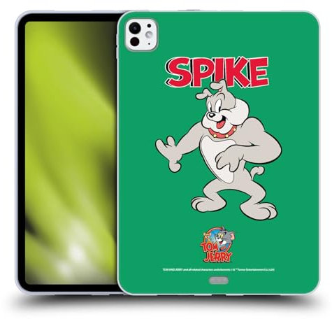 Head Case Designs Offizielle Tom and Jerry Spike Darsteller Soft Gel Handyhülle Hülle kompatibel mit Apple iPad Pro 11 M4 2024