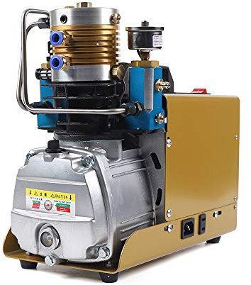 Konfiur 1800W PCP Hochdruckluftpumpe, 4500PSI / 30MPA / 300BAR Tauchkompressor, 220V Elektrische Luftkompressor, PCP-Luftpumpe für Paintball-Luftgewehr Tauchflaschen Kompressor