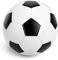 INPODAK Größe 2 Klassische Schwarz-Weiße Fußbälle Mini-Fußball für Kinder im Alter von 1-6 Jahren, Fußballgeschenke für Jungen und Mädchen, Kleine Bälle für Garten, Außenbereich