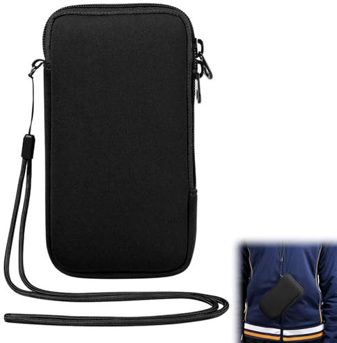 Rakiuty Housse de Protection Universelle,Pochette de Protection en Néoprène,Housse de Téléphone en Néoprène,Étui de Téléphone pour Ceinture,Housse Universelle Smartphone,Housse Smartphone