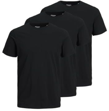 JACK & JONES Jjeorganic Basic Tee Ss O-Ne 3Pk Mp Noos