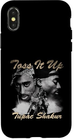 Offizieller Tupac Toss It Up Hülle für iPhone X/XS