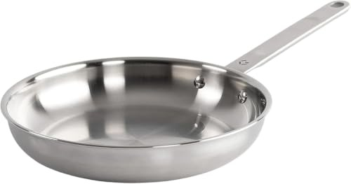 Gastrotools Bratpfanne 24 cm – 5-Ply Edelstahl – Aluminiumkern | Perfekte Wärmeleitung • Gleichmäßiges Bratergebnis • Für Induktion, Gas & Backofen • Unbeschichtet