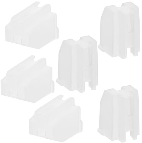 BESPORTBLE Lot de 6 Protège-pointes pour Platine Vinyle en Plastique Noir Cache-stylet pour Tourne-disque Protection Aiguille de Disque Vinyle Accessoire Dj pour Platine