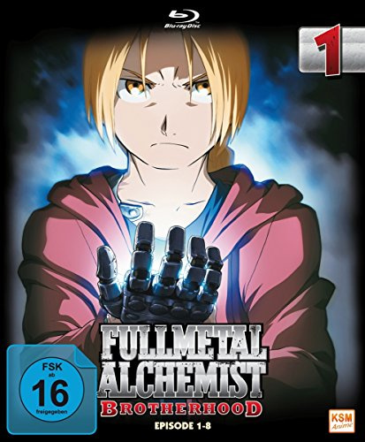 Fullmetal Alchemist: Brotherhood - Vol. 1 (Digipack im Schuber mit Hochprägung und Glanzfolie) [Blu-ray] [Limited Edtion]