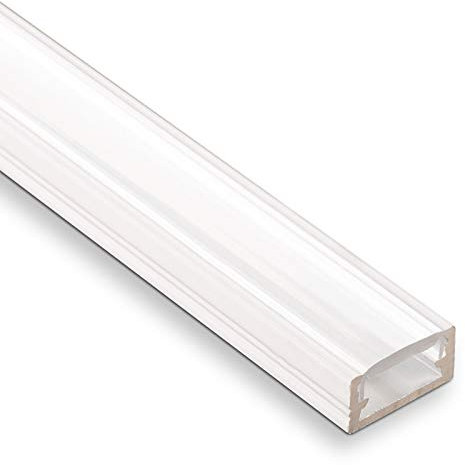 3 Stück SO-TECH® LED Profil-11 Weiß Aufbauprofil 2000 x 14 x 7 mm mit opaler Abdeckung
