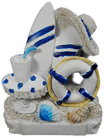 Magnet Surfbrett Rettungsring 7 x 6 cm Beach Urlaub Figur Deko GCG 2640 C