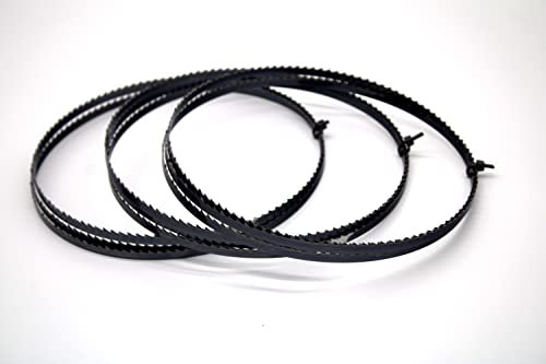 Lot de 3 lames de scie à ruban 6 dents 1425 mm x 6 mm x 0,65 mm