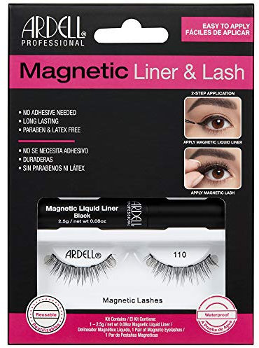 ARDELL - Faux Cils Magnétique avec Liquid Liner - 110 Noir Naturel