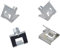 sparefixd Hob Built in Kit Clamp to Kitchen Work Surface Top for Indesit