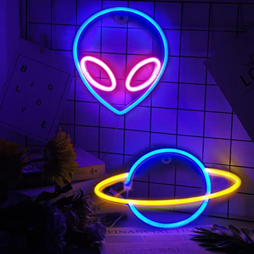 Luci al neon, Lampada/Insegna decorativa da parete, Luci al neon per camera da letto, Sala giochi, Bar e Feste, Idea regalo per bambini (C)