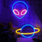 Dekorative Wandleuchte/Schild, Neonlichter für Schlafzimmer, Spielzimmer, Bar und Party, Geschenkidee für Kinder (C)