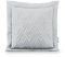 AmeliaHome Zierkissen Kissenbezug mit Füllung zweiseitig ultrasonic Steppung 45x45 cm Ophelia Silber