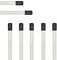 Zaky Weinglas Stielhalter für Geschirrspüler Aufsatz Küche Gadget Silikon Geschirrspüler Safe Aufsatz (Fiber holder 17cm/5 Stück)