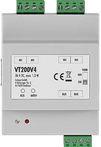 Video Splitter 4 Anschlüsse für Video-Türsprechanlage VT200