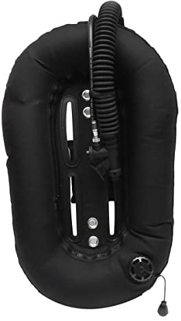 Jowsst 30lbs Scuba Diving Snorkeling Donut Wing Single Tank Professional Diver Gear Scuba, Schwarz