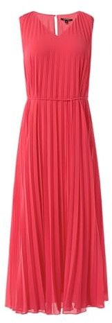 comma Midi Kleid mit Plisseefalten, 4294, 38