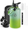 RAYMYLO Isolierte Wasserflasche, 1,8 l, doppelwandig, vakuumiert, Edelstahl (kalt für 48 Stunden), auslaufsicher und BPA-frei, 1,8 l Wasserflasche, mit Paracord-Griff und Strohhalm-Ausgießern